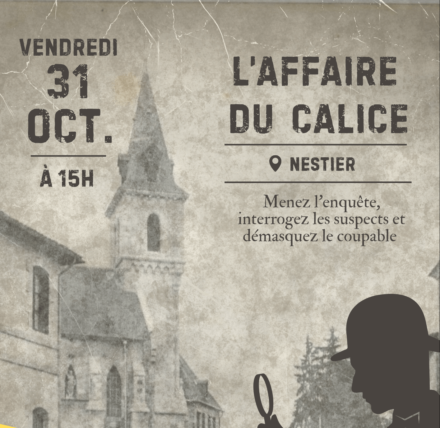 Cluedo Géant – L’affaire du Calice